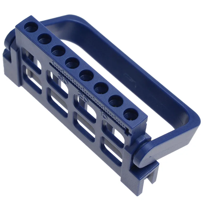 1 шт. пластиковый стоматологический мини Эндо измерительный Автоклавный Эндодонтический блок напильники Стоматологический Инструмент Линейка синий