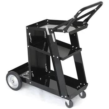 

Professional Welding Cart Plasma Cutting Machine without Drawer Black PI669