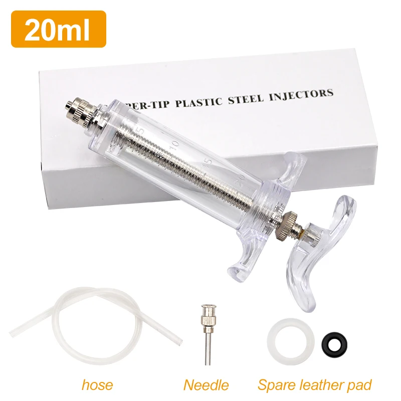 20mL and needle