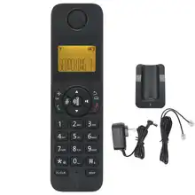 Беспроводной расширяемый телефон для дома и офиса с поддержкой Sim-карт, Voip, Wi-Fi, с функцией громкой связи и идентификатором звонка, с вилкой Стандарта США, 100-240 В Беспроводной расширяемый телефон для дома и офиса с поддержкой Sim-карт, Voip, Wi-Fi, с функцией громкой связи и идентификатором звонка, с вилкой Стандарта США, 100-240 В