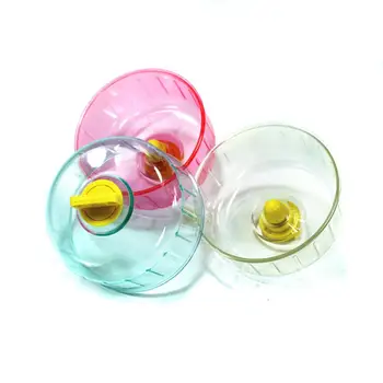 

12cm Silent Running Wheel Hamster Seamless Round Roller Exercise Running Toy Pet Supply Small Exercise Toy hamster accessories