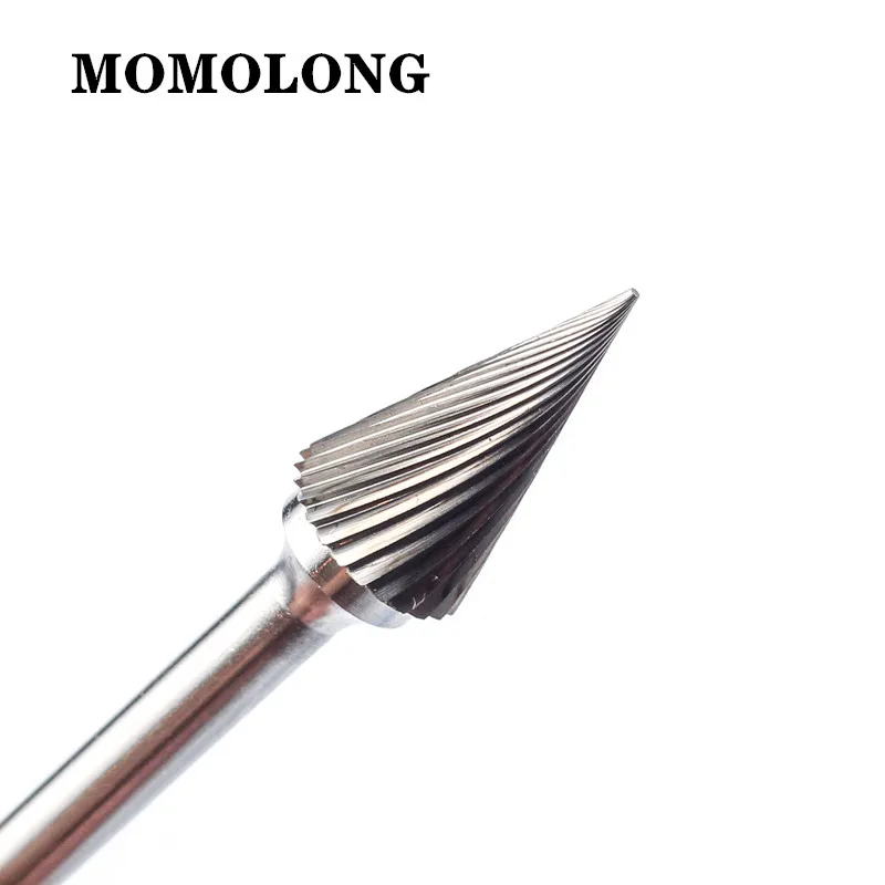 M Type Head Tungsten Carbide Rotary File Tool Drill Milling Carving Bits Point Burr Die Grinder Abrasive Tools rotary file rotary burr rotary cutter bit