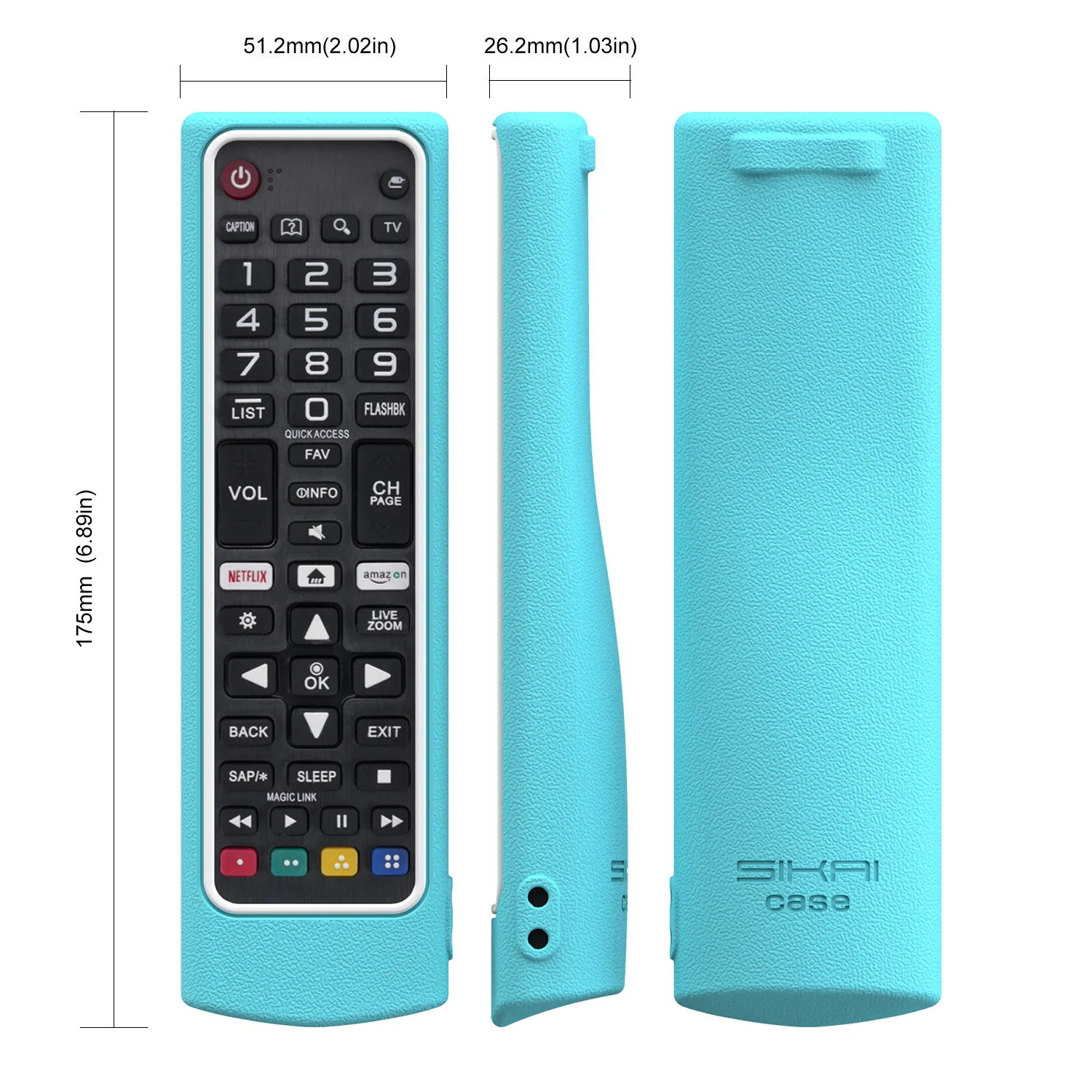 Силиконовый чехол SIKAI для пульта дистанционного управления LG Smart TV AKB75095307 AKB75375604