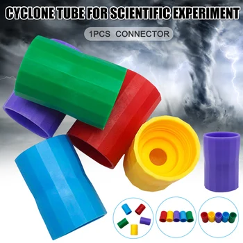 

Tornadoes Tube Bottle Connector Cyclone Tube for Scientific Experiment DIY Student @M23