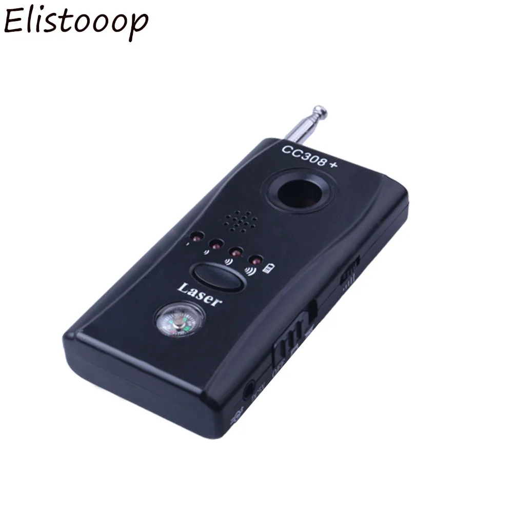 CC308 беспроводной полный спектр Анти-шпион детектор ошибок GSM устройство искатель Cam лазерные линзы RF детектор сигнала