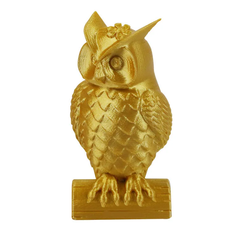 Silk PLA Gold 3d принтер нить 1,75 мм 500 г шелковистая блестящая золотая 3d Ручка блестящая металлическая печать материалы богатый блеск