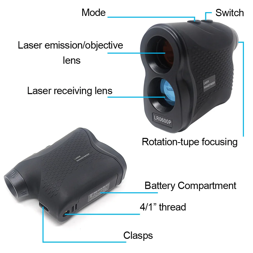 Ketotek Golf Laser Rangefinder Telescope 6X 600M 900M 1200M Distance meter for Golf Monocular Sport, Hunting, Survey Ketotek Golf Laser Rangefinder Telescope 6X 600M 900M 1200M Distance meter for Golf Monocular Sport, Hunting, Survey