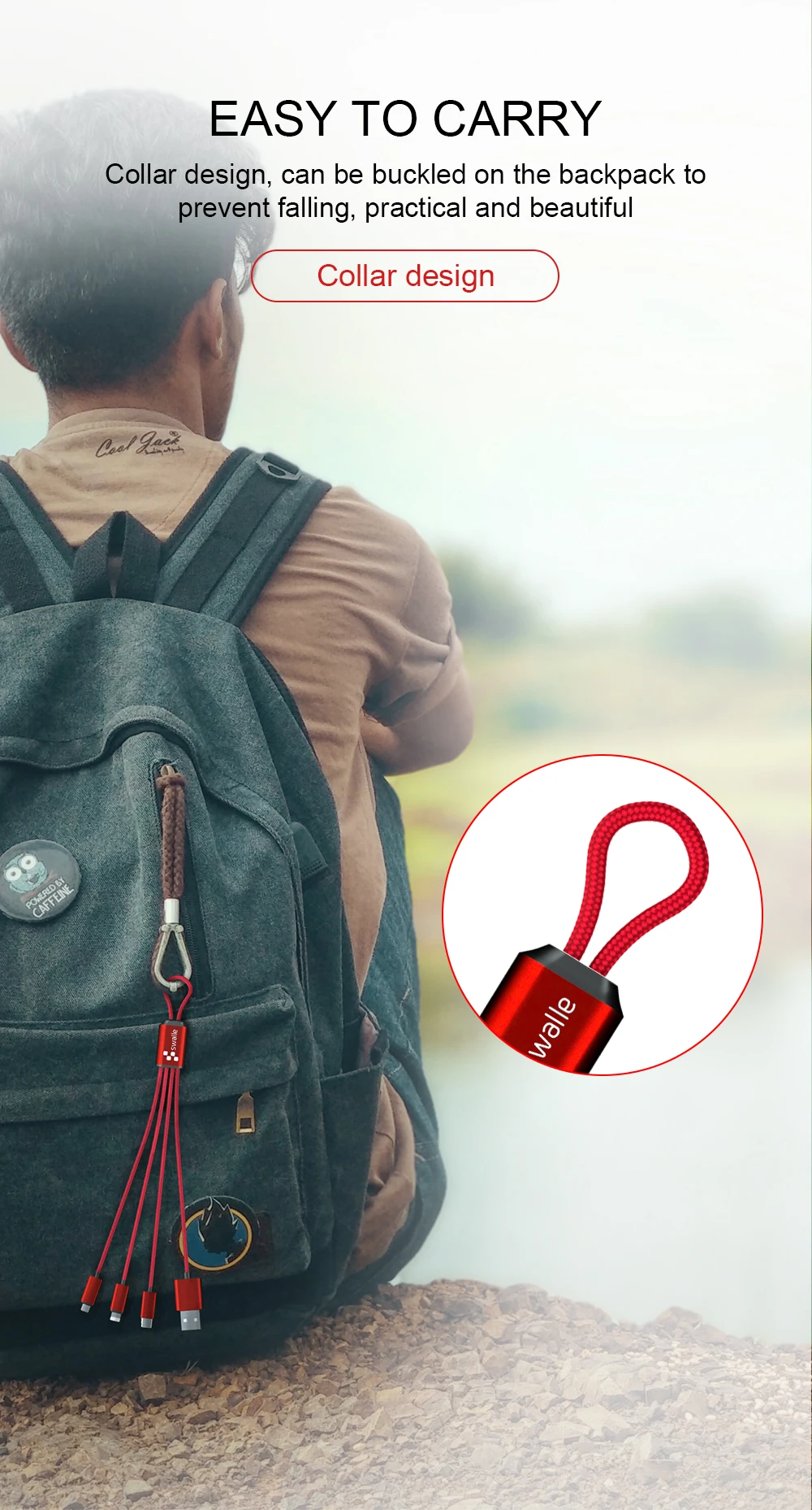 Swalle 3 в 1 usb type C Быстрая зарядка usb c кабель высокоскоростной 2A type-c нейлоновый кабель для быстрой синхронизации данных кабель для зарядки micro usb