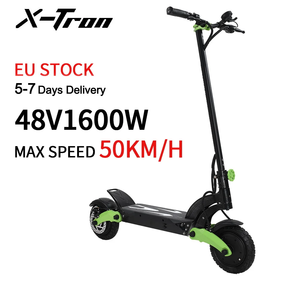Электрический скутер X-Tron X08 50 км/ч 1600 Вт без НДС | Спорт и развлечения