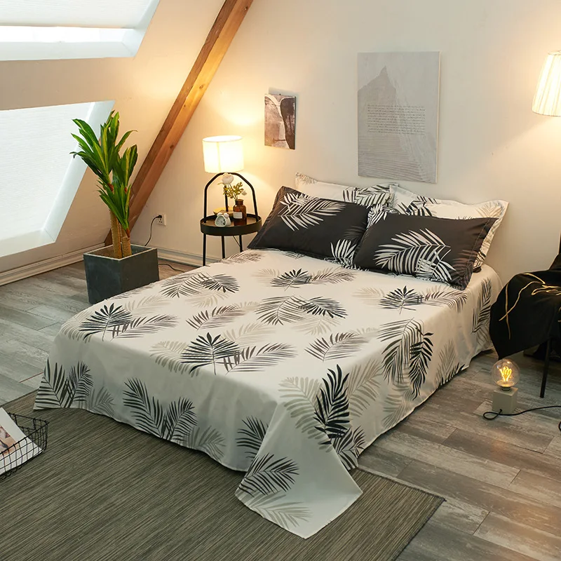 4Pcs/Set Bedding Set Simple Duvet Cover Sets King Queen Single Twin Full Size Quilt Duvet Covers Pillowcase Bedding Sets