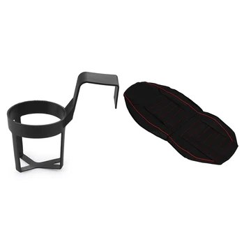

Car Bottle Drink Holder Water Cup Holder Hanging Holder & Car Universal Front Seat Cover Fashion Style Leather Seat