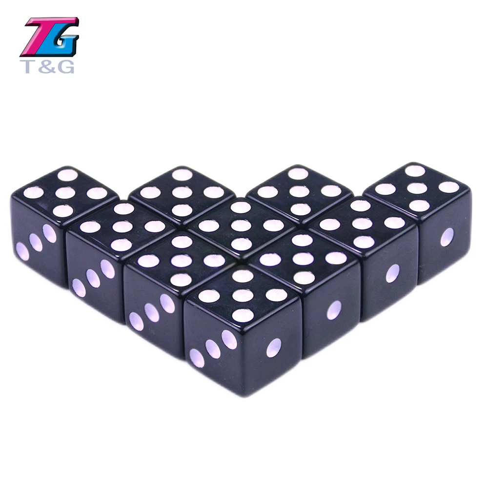 10 шт. пластиковые белые игральные кости 12 мм 7 цветов|white dice|game dicedice 12mm |