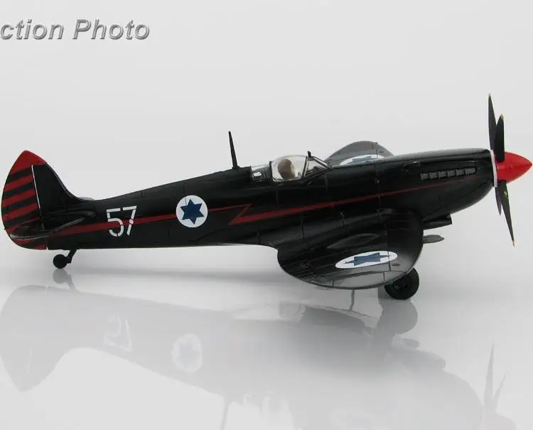 Хобби мастер Spitfire IXe Ezer Weizman 205/57 105 кв. Рамат Давид AB июня 1955 1/48 литой под давлением самолет модель самолета
