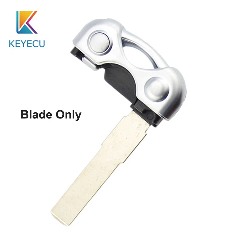 

KEYECU 1 Pcs Replacement Remote Control Housing Uncut Blank Car Key Blade for Alfa Romeo 159 Brera 156 Spider Smart Key