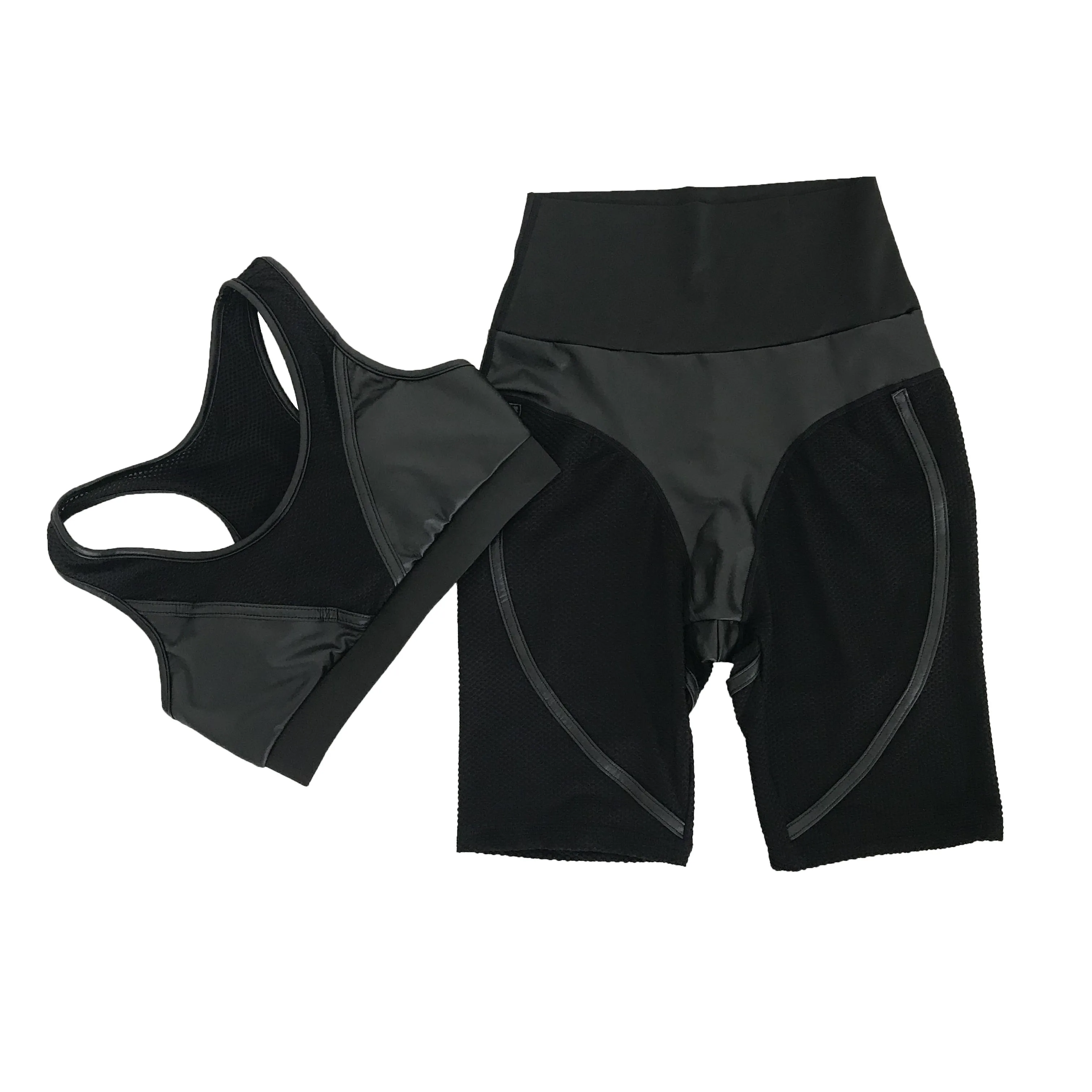 Качественные черные байкерские шорты с высокой талией женские короткие штаны для фитнеса одежда для активного отдыха велосипедные шорты femme Мода