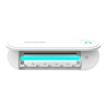 

Electric Toothbrush Holder Stand Rack Wall Mounted Traceless Keep Dry 5 Holes Accessories Punch Free Home Bathroom Dispenser