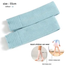 Женские носки для йоги, гетры, носки для обуви, чехол для тела для спортзала, фитнеса, танцев, балета, упражнений, носки 55 см