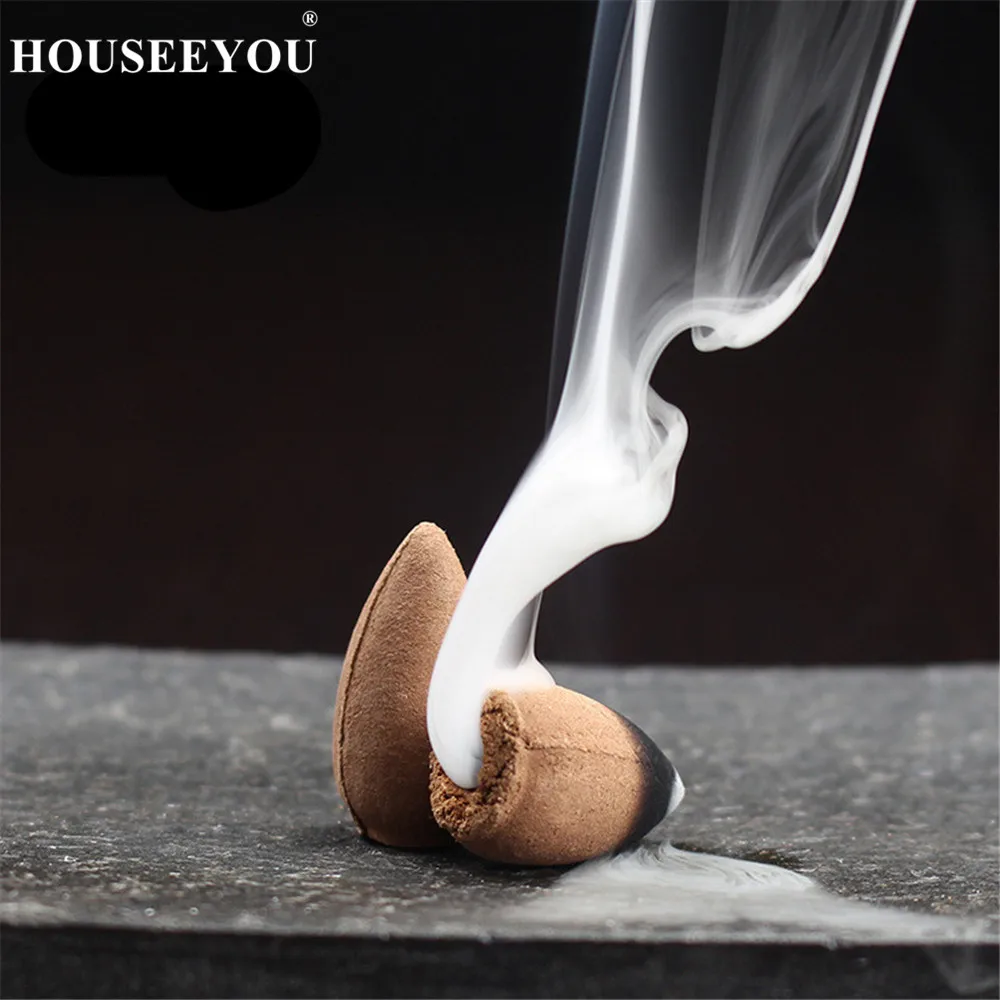 25/50/70/125PCS Backflow Smoke Incense Cones Sandalwood Fragrant Aromatherapy Scented Indian Tibetan Spice Perfume Thus