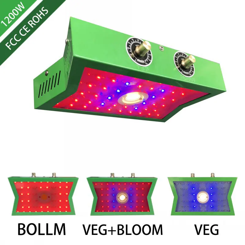 

LED Lamp For Plants Greenhouse Flower Full Spectrum Hydroponic Lamp Inner Wide Angle 1200W Low Heat Light UK/AU/EU/US Plug