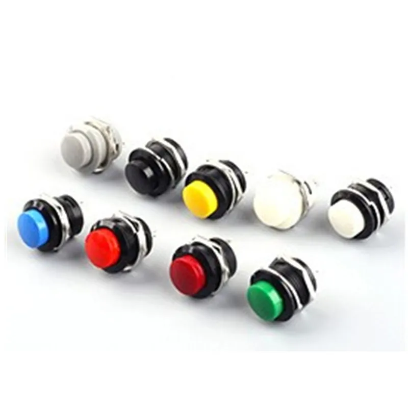 

Button Switch R13-507 to Press Connect Switch Installation Size 16 Size R16-503B Lock-Free Switch