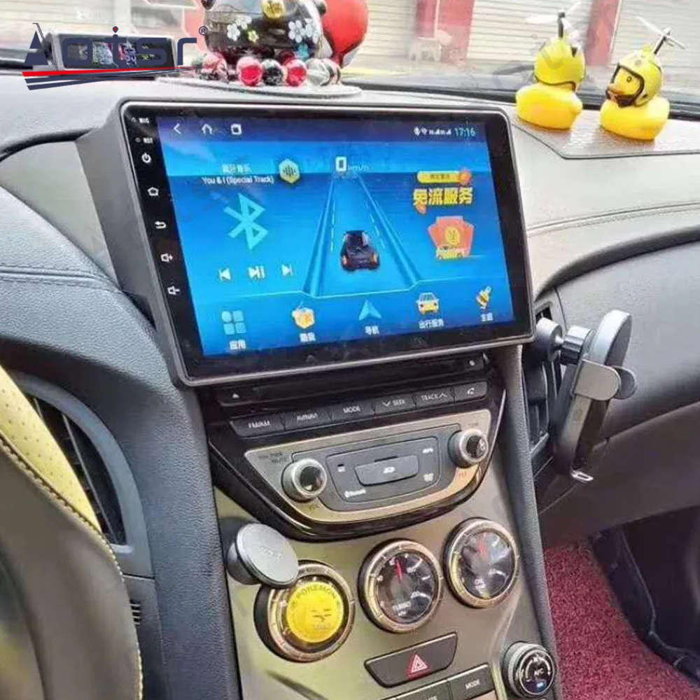 

Android Multimedia DVD Player Newest PX6 System 4+64GB Car Radio Player GPS Navigation Touch Screen For Hyundai Genesis 2012 +