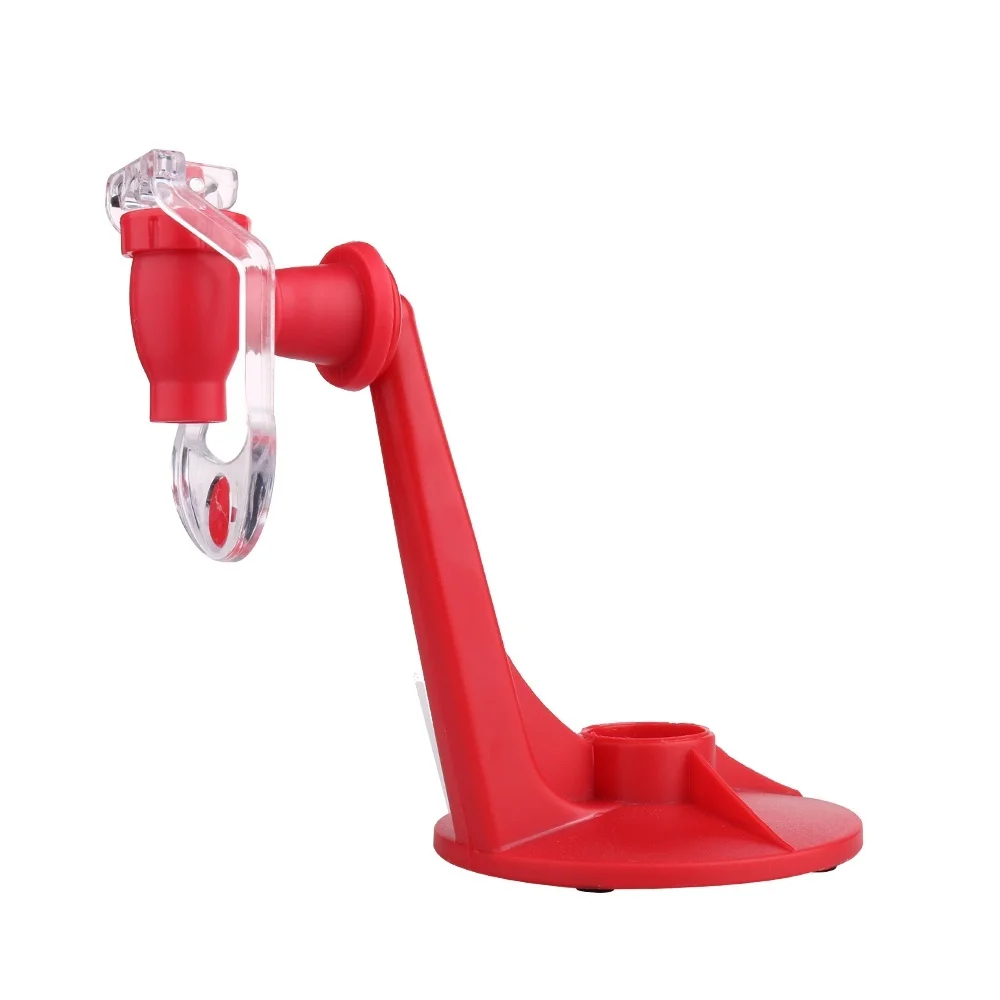 Soda Cola Dispense Drinking Dispenser Plastic Red indoor Office Bar Tools Special Design Gadget Water Machine Tool