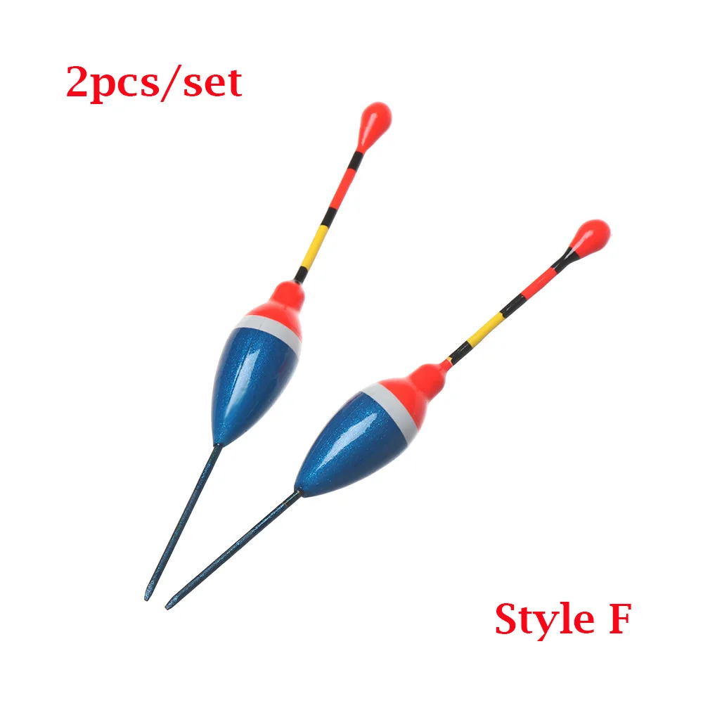 2 шт. разноцветный ледяной рыболовный поплавок световая палка поплавок колеблющийся пенный буй поплавок с индикатором аксессуары для выездной рыбалки - Цвет: Style F
