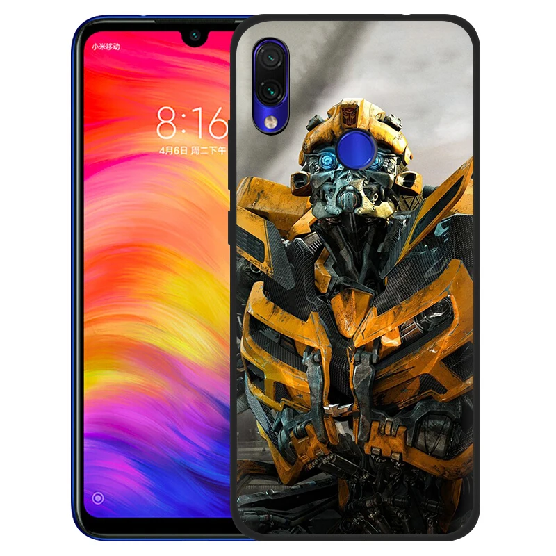 B4 EWAU Трансформеры Темный Луны силиконовый чехол для телефона для Xiaomi Redmi 4A 4X5 6 7 A Plus K20 Pro S2 GO 8A - Цвет: B4