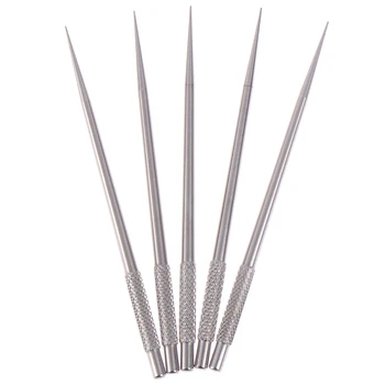 

Outdoor Household Portable Durable Stainless Steel Rustproof Floss Pick Toothpick Travel Seal Line Holder Toothpick