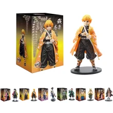 

Anime figure Demon Slayer Figure Kamado Tanjirou Nezuko Action Figures PVC Model Toys Zenitsu Figurine Inosuke Kimetsu No Yaiba