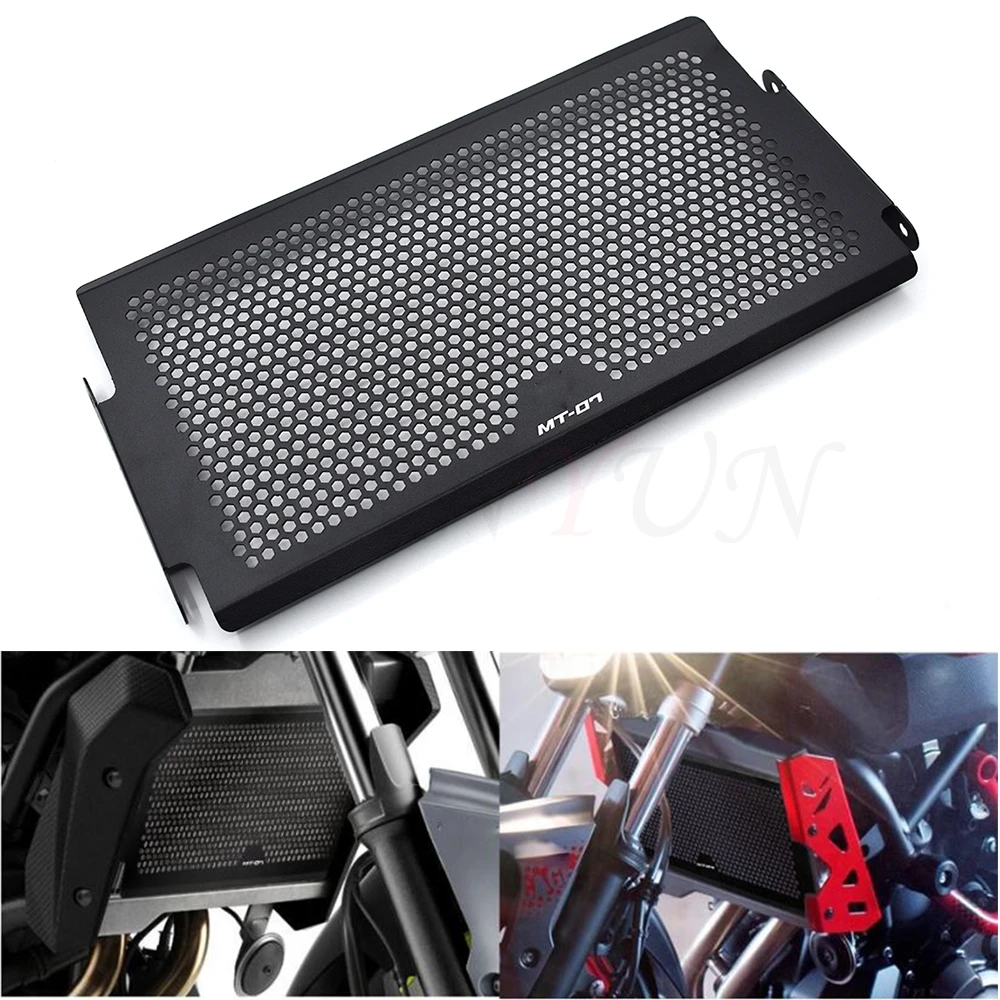 

Motorcycle Radiator Side Guard Grill Grille Cover Protector for Yamaha MT07 MT-07 mt 07 FZ07 FZ-07 fz07 2014 2015 2016 2017 2018