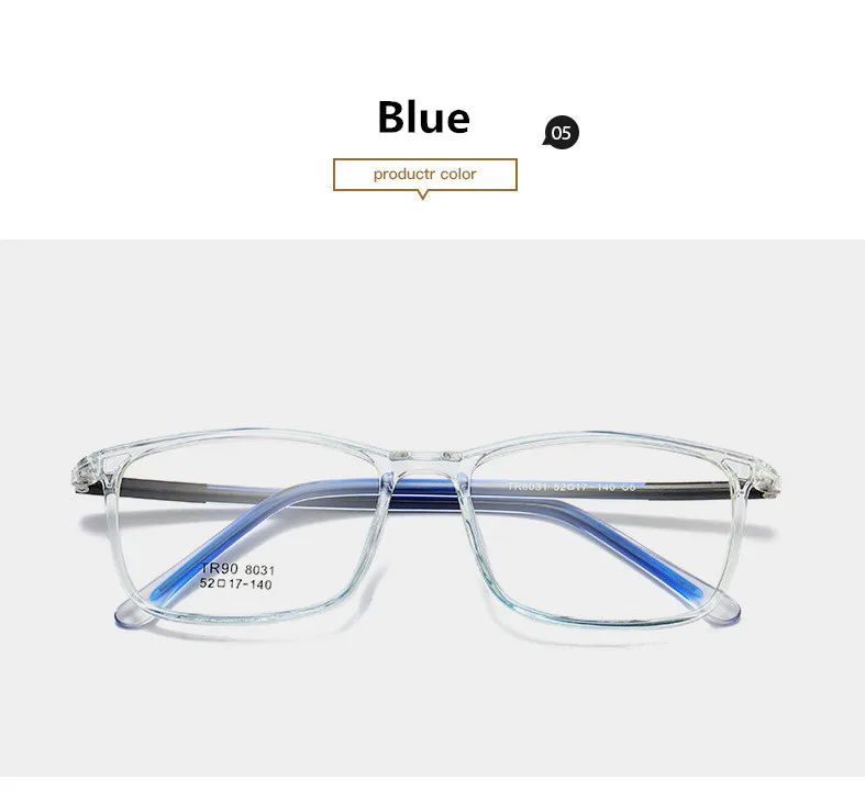 C5 Clear Blue Студенческая Гибкая оправа для очков, детские очки по рецепту для близорукости, оптические очки для глаз, оправа для мальчиков и девочек, Rx-able - Цвет оправы: C5 Clear Blue