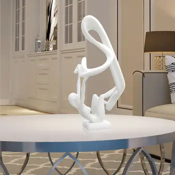 

3D Printed Modern Sculpture Human Sculpture Modern Sculpture Home Decoration Flutter 3D Design Human Body Woman Figurine