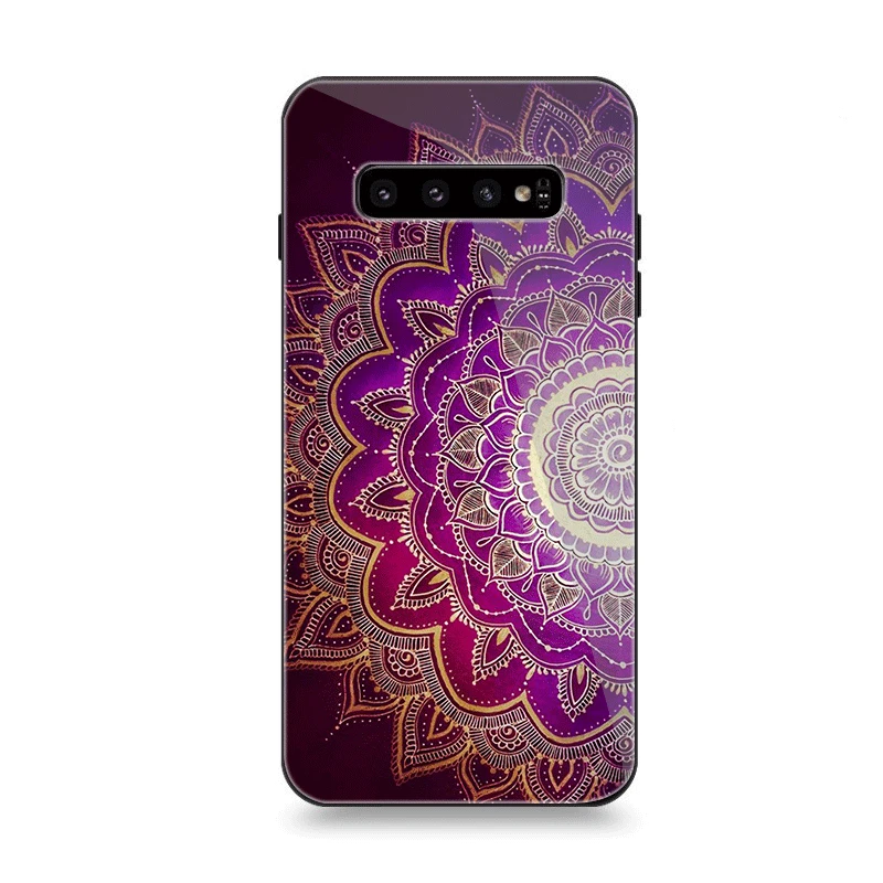 Чехол для телефона Стекло для samsung A10 A20 A30 A40 A50 A60 A70 S7 край S8 S9 S10 Plus чехол с изображением Ловца снов с горячим принтом