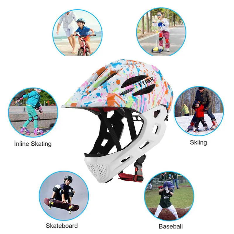 

Children Bike Helmet Children Cycling Helmet Casque Visor Protection Portable Roller Helmet 5 Color EPS Outdoor Sport Unisex