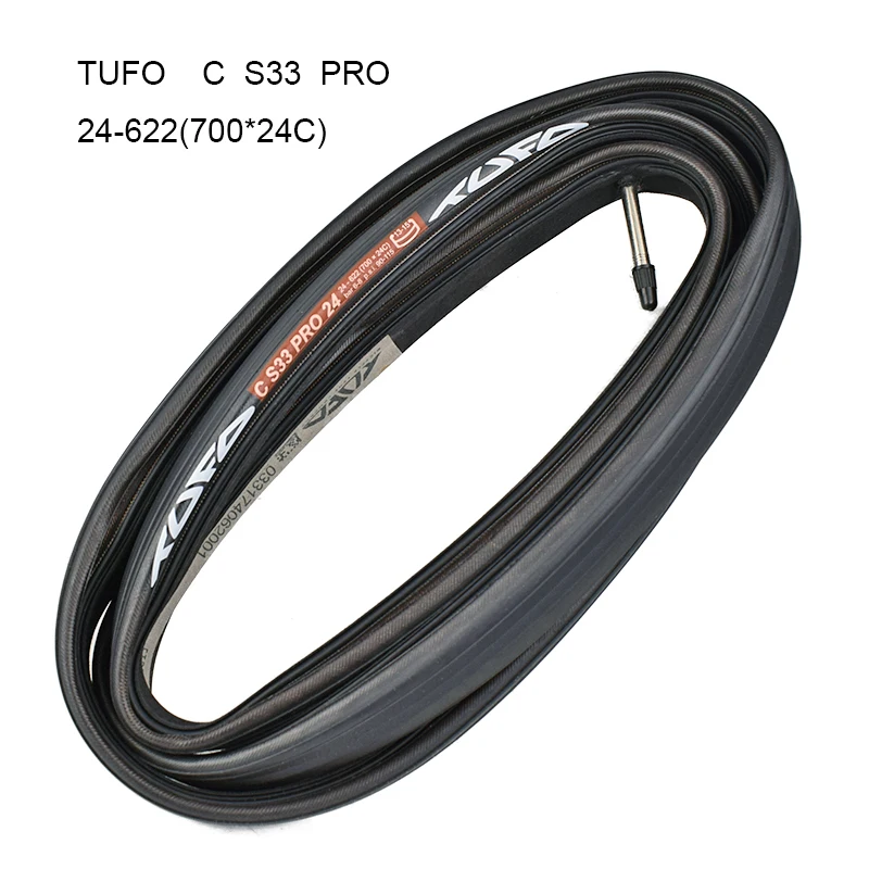 Шина для шоссейного велосипеда TUFO C S33 PRO, 700 * 24c, 24-622(700x24c) Шина для шоссейного велосипеда TUFO C S33 PRO, 700 * 24c, 24-622(700x24c)