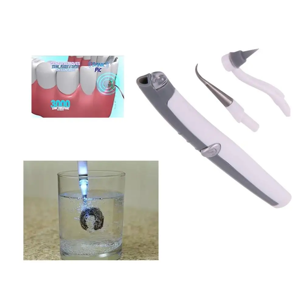Ультразвуковой очиститель зубов средство для удаления распыления отбеливания