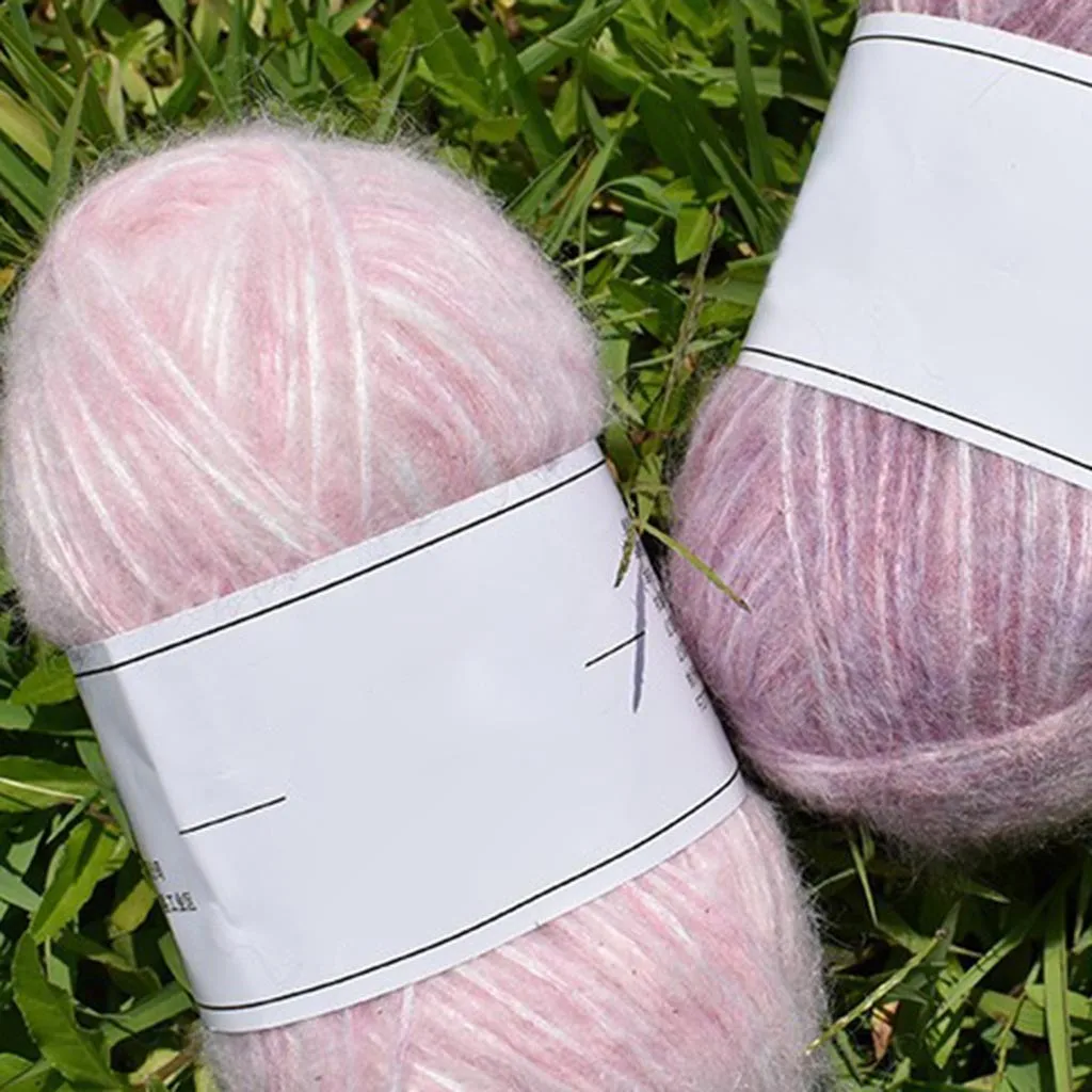 

Coarse Wool Mohair Needlework Wool Thread Hand-woven Scarf Line Knitting Yarn Laine A Tricoter Yarns For Knitting And Crochet