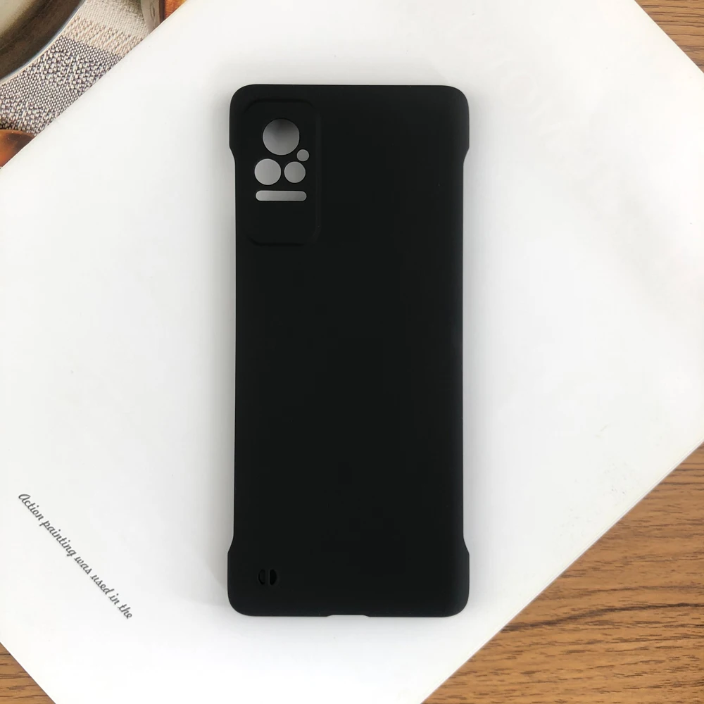 Rahmenloses, mattes Gehäuse in Bonbonfarbe für Xiaomi Civi 5G, schlanke, harte PC-Stoßstangenabdeckung_voghion.com