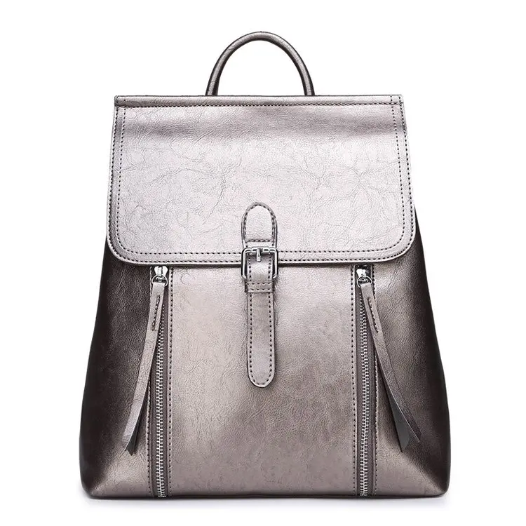 

2019 Cross Border New Style Backpack Women's Versatile Casual Retro Take Simple Cool GIRL'S Backpack
