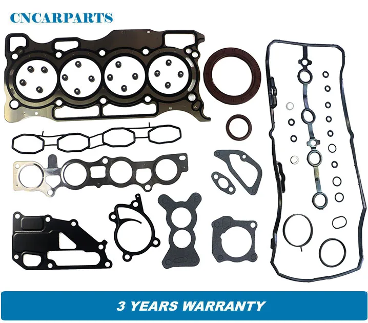 Full Head Gasket Set Fit For Nissan Micra Tiida Note Qashqai Hr15de