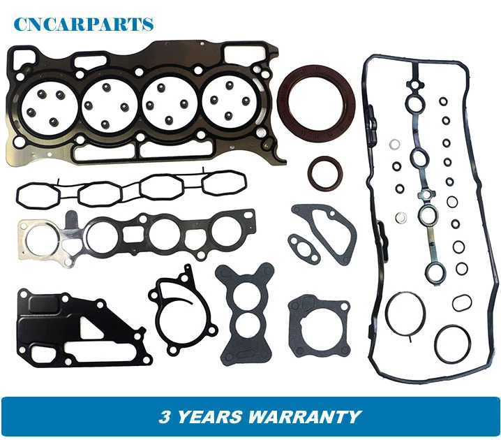 Full Head Gasket Set Fit For Nissan Micra Tiida Note Qashqai Hr15de