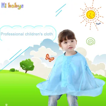 

Children Hair Cutting Shawl Apron Water Proof Hairdressing Cloak Kids Baby Barber Hair Salon Apron Hair Cut Clothes Shampoo Cape