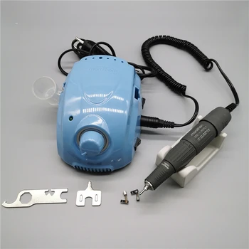 

65W Strong 210 102L Handpiece Marathon-H37L1 blue control box 35000RPM Electric Manicure Drill Set for manicure Nails Drill Tool