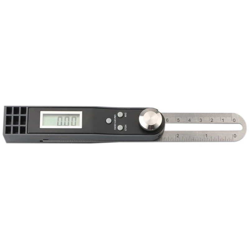  360 degree LCD Digital Sliding T Bevel Gauge Angle Finder T Digital Protractor Angle Ruler