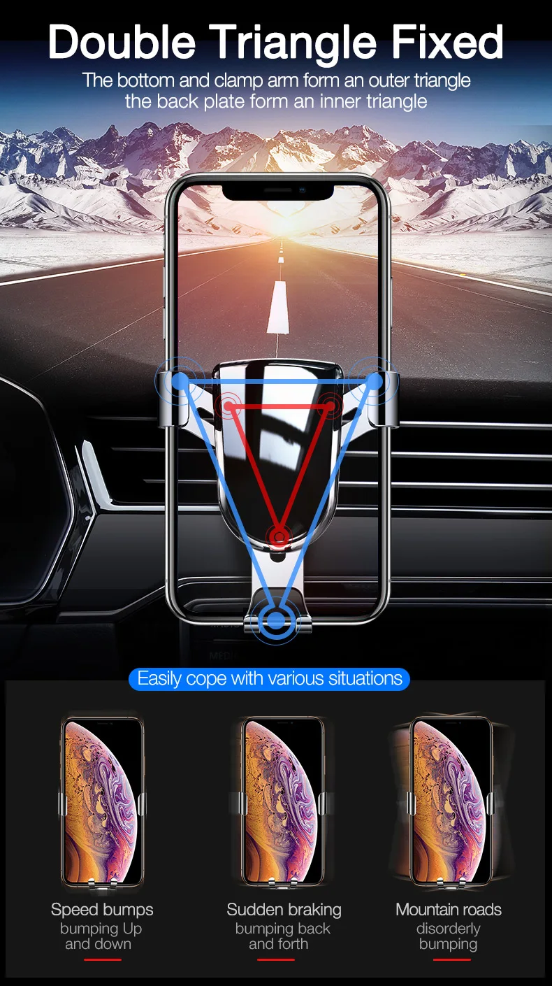 Car Phone Holder for Air Vent  (9)