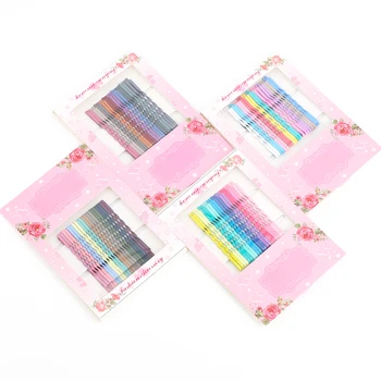 

20pcs Long Hair Clip Rainbow Color Spiral Bobby Pins for Women Girls Hair Accessories Beauty Hairpins Barrettes Hair Tools 5.5cm