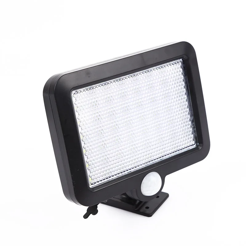 DOZZLOR 56leds Солнечный настенный светильник датчик движения водонепроницаемый IP65