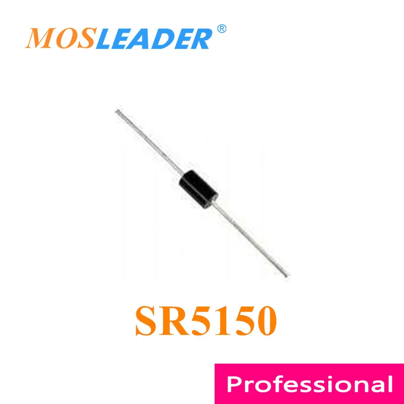 Mosleader SR5150 DIP 500 шт. 5A 150 в Schottky сделано Китае высокое качество | Электроника