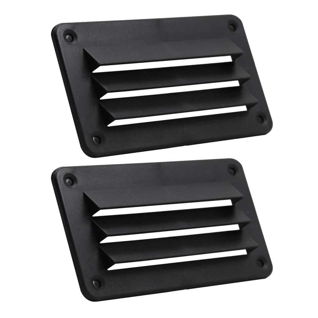 2 Pieces Ventilation Grill Cover Vent Cover High Quality - 14X7,9cm